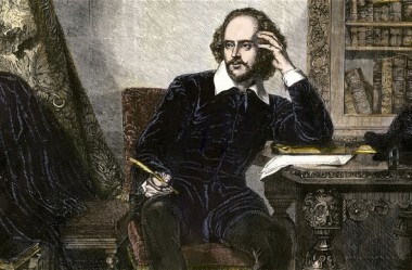 Vestígios de maconha foram encontrados no cachimbo de Shakespeare.