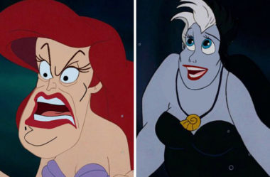 Veja os mais famosos Heróis e Vilões da Disney com os rostos trocados